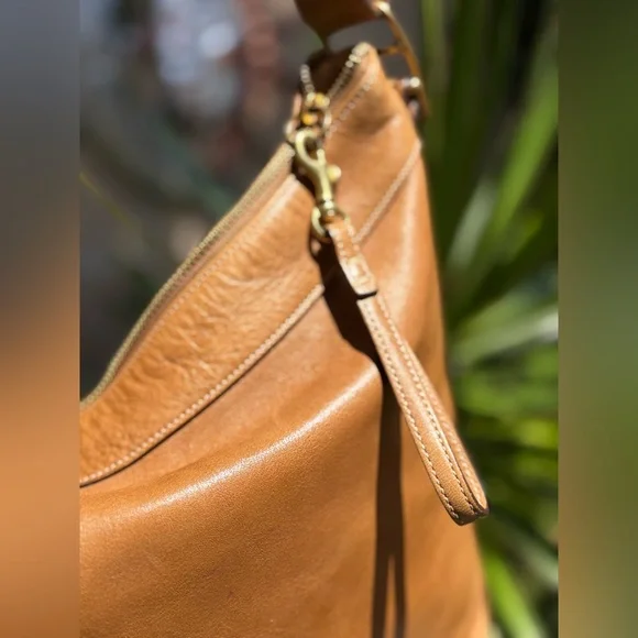 COACH Vintage Slim Convertible bag Brown Leather